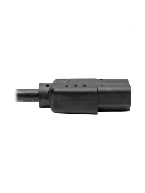 TRIPP LITE BY EATON CABLE DE PODER NEMA 5-15P MACHO - C13 COUPLER HEMBRA 1.22 METROS NEGRO - Image 4