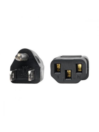 TRIPP LITE BY EATON CABLE DE PODER NEMA 5-15P MACHO - C13 COUPLER HEMBRA 61CM NEGRO - Image 3