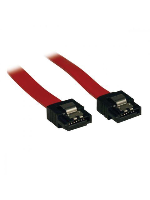 TRIPP LITE BY EATON CABLE DE SENAL SATA 7-PIN MACHO - 7-PIN MACHO 30.5CM ROJO