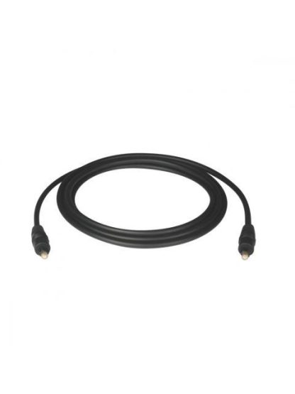 TRIPP LITE BY EATON CABLE OPTICO DIGITAL DE AUDIO SPDIF TOSLINK MACHO - TOSLINK MACHO 1 METRO NEGRO