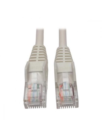 TRIPP LITE BY EATON CABLE PATCH CAT5E UTP MOLDEADO SIN ENGANCHES RJ-45 MACHO - RJ-45 MACHO 1.52 METROS BLANCO
