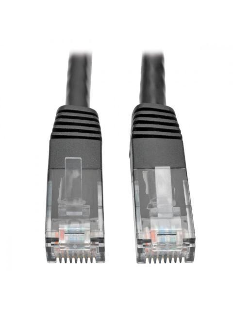 TRIPP LITE BY EATON CABLE PATCH CAT 6 UTP MOLDEADO RJ-45 MACHO - RJ-45 MACHO 3 METROS NEGRO