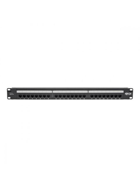 TRIPP LITE BY EATON PANEL DE PARCHEO CAT5-CAT5E-CAT6 24 PUERTOS RJ-45 1U NEGRO - Image 3