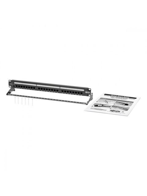 TRIPP LITE BY EATON PANEL DE PARCHEO CAT5-CAT5E-CAT6 24 PUERTOS RJ-45 1U NEGRO - Image 5