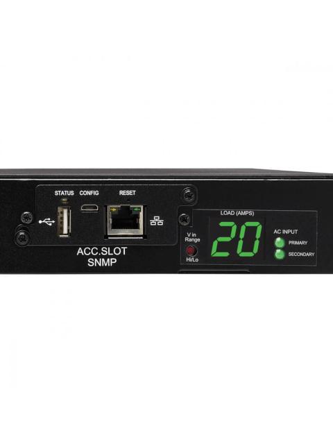 TRIPP LITE BY EATON PDU CONTROLABLE MONOFASICO 3.2-3.8 KW 200-240V 10 TOMACORRIENTES 3.6 METROS PARA INSTALACION 1U EN RACK - Image 4