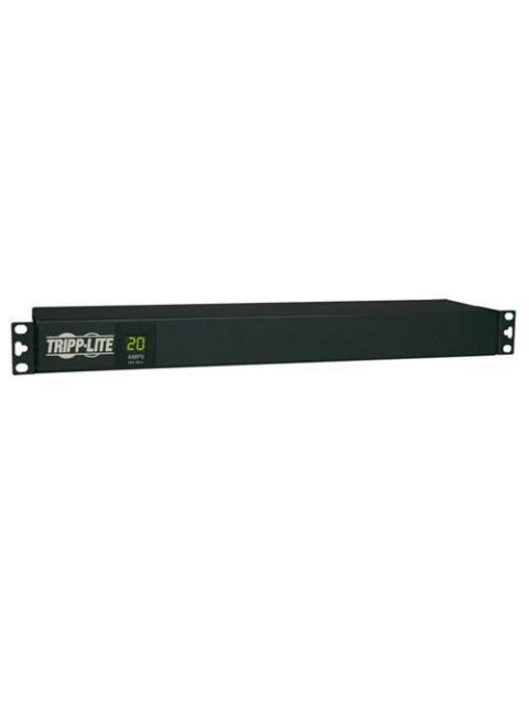 TRIPP LITE BY EATON PDU MONOFASICO CON MEDIDOR DIGITAL 20A 120V PARA INSTALACION HORIZONTAL EN 1U DE RACK