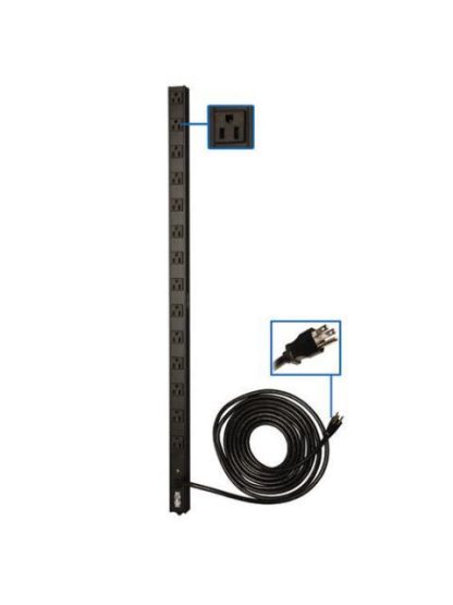 TRIPP LITE BY EATON PDUV15 PDU MONOFASICO BASICO 15A 120V PARA INSTALACION VERTICAL DE 0U EN RACK - Image 2