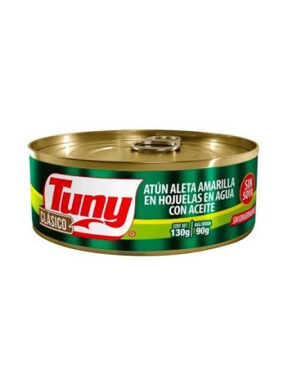 TUNY ATUN CLASICO ACEITE 130 GR