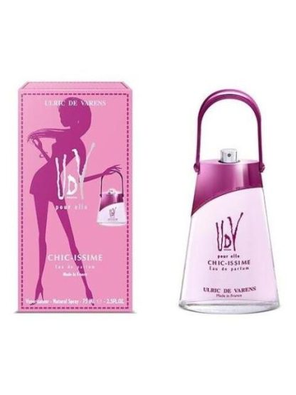 UDV ULRIC DE VARENS CHIC ISSIME EAU DE PARFUM 75 ML MUJER