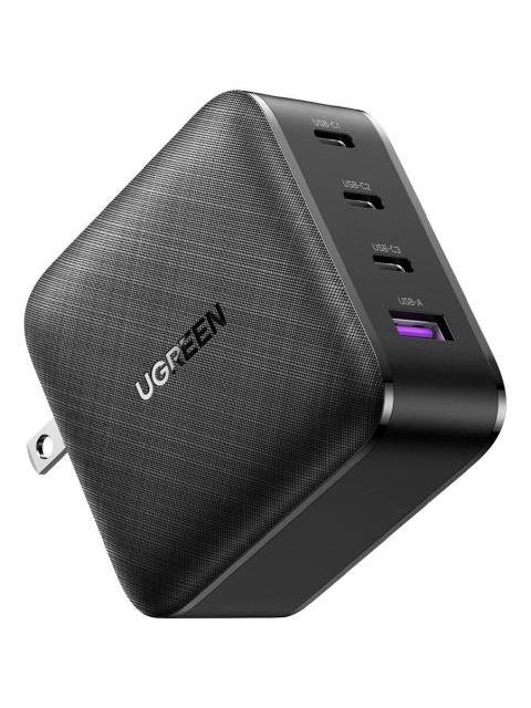 UGREEN CARGADOR 4 PUERTOS USB C Y USB A PD CARGA RAPIDA 65W
