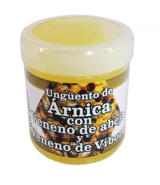 UNGUENTO ARNICA C VENENO DE ABEJA Y VENENO DE VIBORA 120 GRS MIEL SALUD Y VIDA