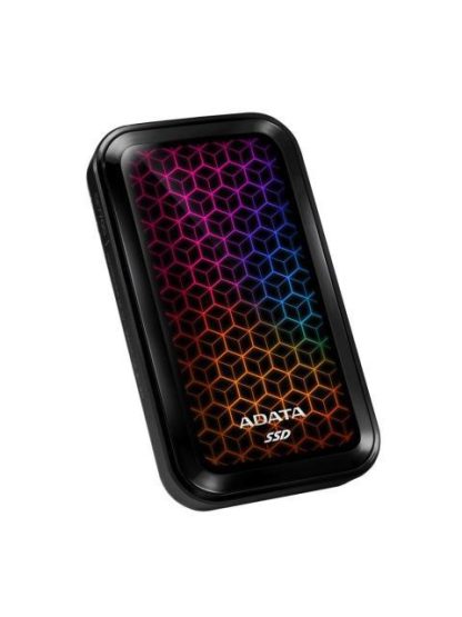 UNIDAD DE ESTADO SOLIDO EXTERNO ADATA 512GB USBC (USB 3.2 GEN 2). CON VELOCIDADES DE LECTURA-ESCRITURA DE 1000-800 MB-S. ASE770G512GU32G2CBK - Image 2