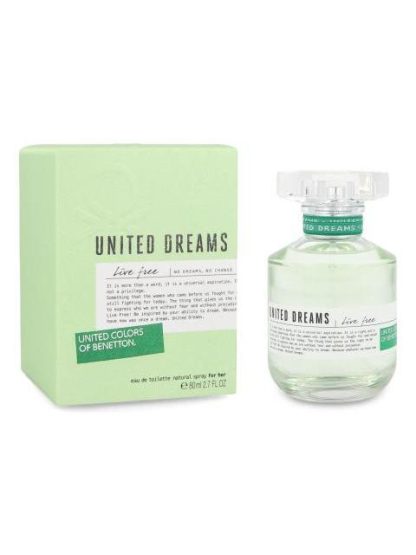 UNITED DREAMS LIVE FREE 80ML EDT SPRAY