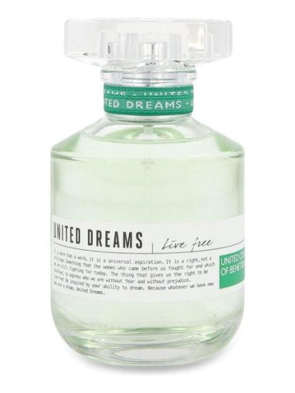 UNITED DREAMS LIVE FREE 80ML EDT SPRAY - Image 2