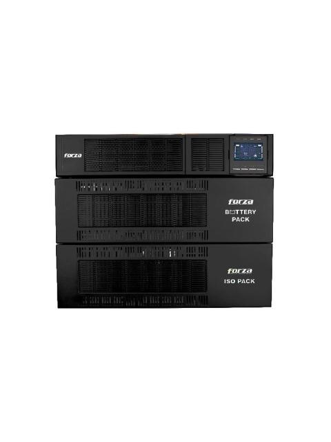 UPS FORZA 10 000VA-10 000W DOBLE CONVERSION NEGRO INDUSTRIAL Y OFICINA