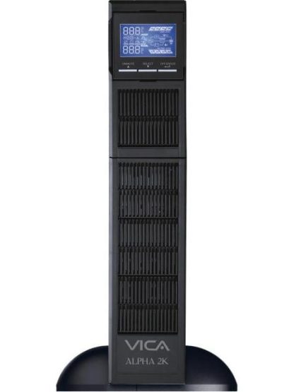 UPS ONLINE CON DOBLE CONVERSION TORRE-RACK VICA ALPHA 2K 2000 VA 2000 W NEGRO