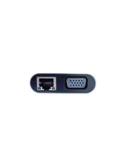 URBAN BALANCE DOCKING STATION UBSC11 4X USB 3.0 2X USB-C 1X HDMI 1X RJ-45 1X SD 1X MICROSD GRIS - Image 3