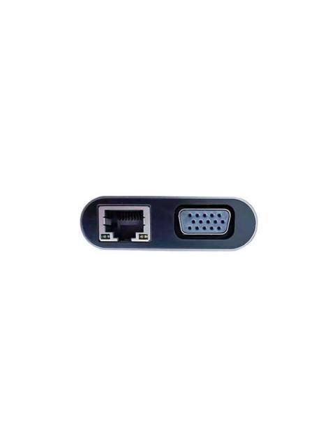 URBAN BALANCE DOCKING STATION UBSC11 4X USB 3.0 2X USB-C 1X HDMI 1X RJ-45 1X SD 1X MICROSD GRIS - Image 3