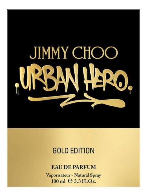 URBAN HERO GOLD EDITION JIMMY CHOO EDP PARA HOMBRE 100 ML ETIQUETA ADIPEC - Image 4