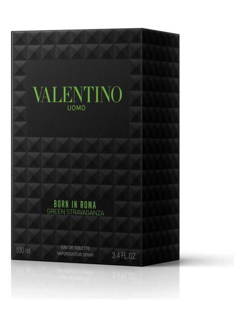 VALENTINO UOMO BORN IN ROMA GREEN STRAVAGANZA MEN 100ML EDT - Image 4