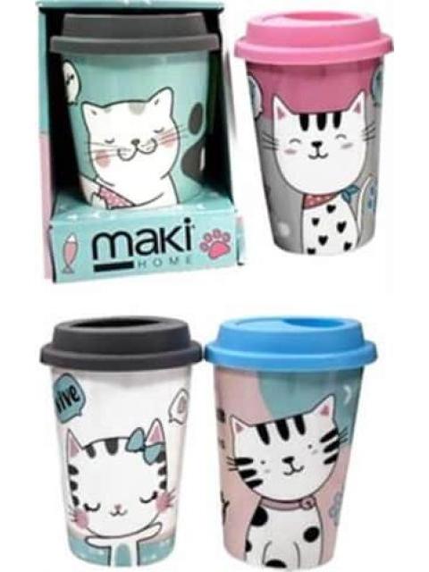 VASO PORCELANA MULTICOLOR MAKI HOME