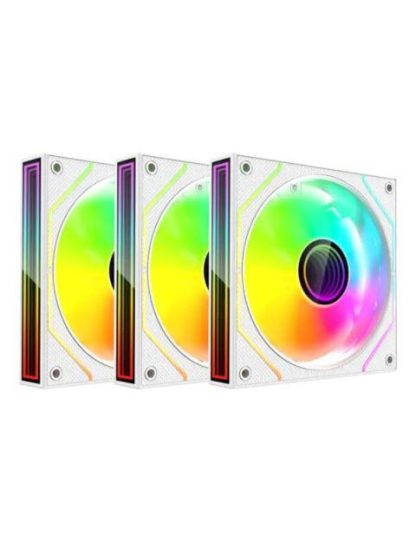 VENTILADOR XZEAL XZ1115 3X 120MM 1200RPM ARGB BLANCO