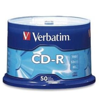 VERBATIM CD-R 50 PIEZAS