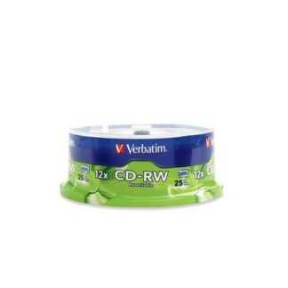 CD-RW VERBATIM - 80MIN - 700MB - 12X - TORRE DE 25 UNIDADES
