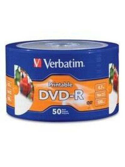 VERBATIM DVD-R 50 PIEZAS