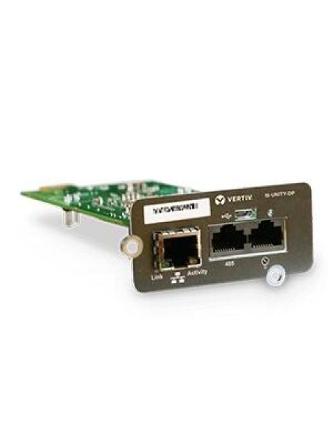 VERTIV TARJETA DE RED IS-UNITY-DP DE 1 PUERTO 100 MBIT-S RJ-45