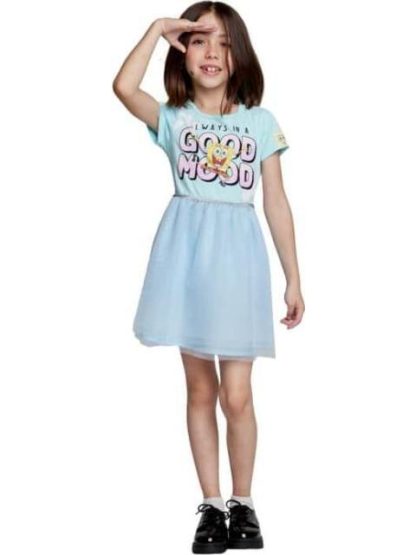 VESTIDO BOB ESPONJA AZUL MENTA BOB ESPONJA - Image 4