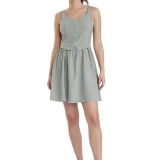 VESTIDO SIN MANGAS AZUL MENTA HOLLY LAND