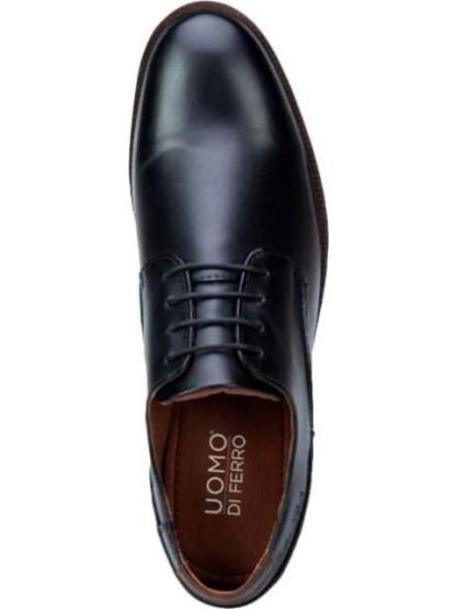 ZAPATO VESTIR DERBY NEGRO UOMO DI FERRO - Image 5