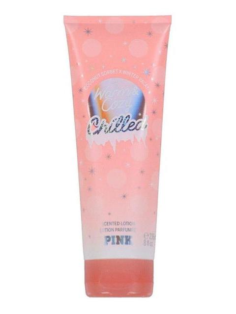 VICTORIA SECRET PINK WARM AND COZY CHILLED BODY CREAM 236 ML