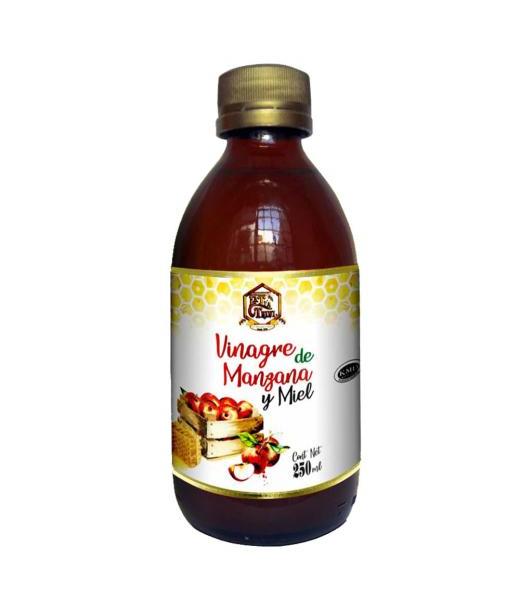 VINAGRE DE MANZANA Y MIEL 250 ML. PREPARADO TRADICIONAL LA TIA TRINI