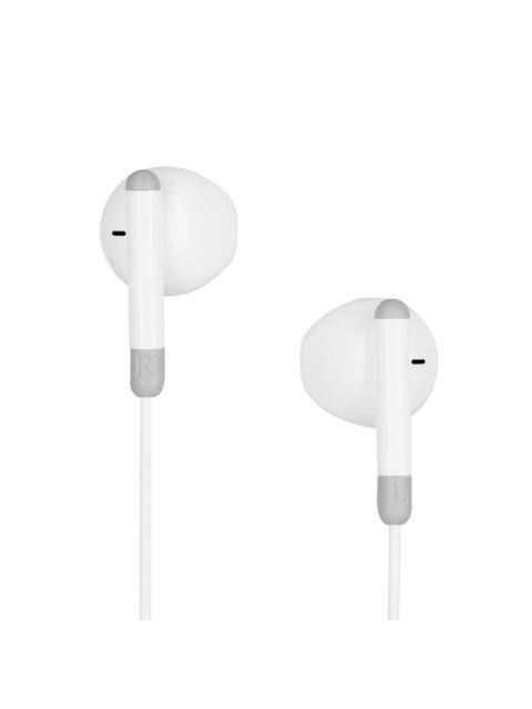 VORAGO AUDIFONOS INTRAURICULARES CON MICROFONO EP-306-WH ALAMBRICO 1.2 METROS USB-C BLANCO
