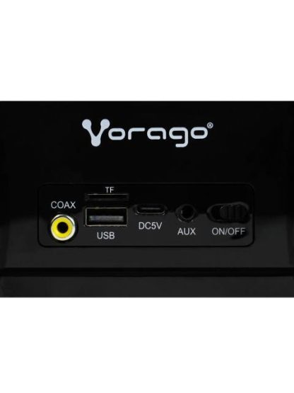 VORAGO BARRA DE SONIDO BSP-450 BLUETOOTH ALAMBRICO-INALAMBRICO 10W RMS USB NEGRO - Image 7