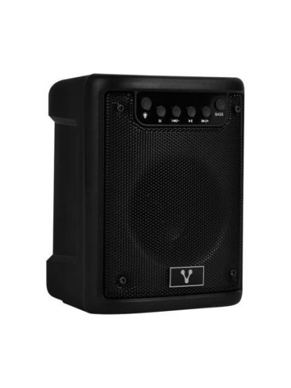 VORAGO BOCINA KARAOKE KSP-180 BLUETOOTH INALAMBRICO 10W RMS NEGRO - Image 3