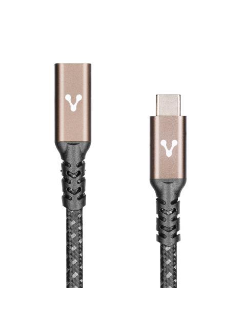 VORAGO CABLE USB-C MACHO - USB-C HEMBRA 1 METRO