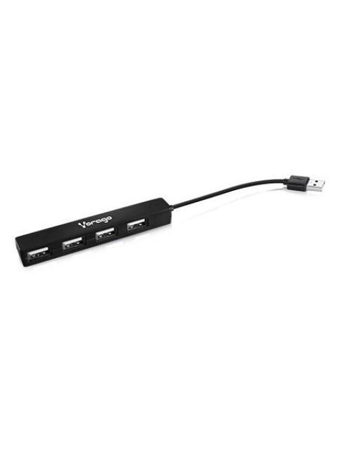 VORAGO HUB USB 2.0 - 4X USB 2.0 HEMBRA 480 MBIT-S NEGRO