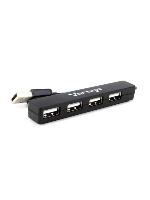 VORAGO HUB USB 2.0 - 4X USB 2.0 HEMBRA 480 MBIT-S NEGRO - Image 3