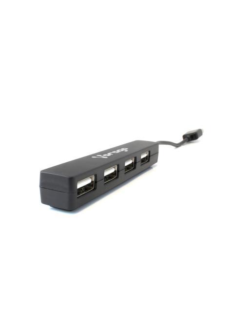 VORAGO HUB USB 2.0 - 4X USB 2.0 HEMBRA 480 MBIT-S NEGRO - Image 4