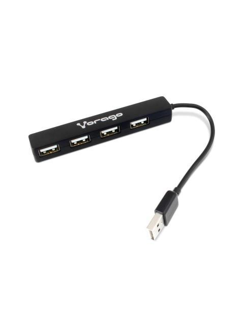 VORAGO HUB USB 2.0 - 4X USB 2.0 HEMBRA 480 MBIT-S NEGRO - Image 7