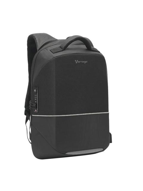 VORAGO MOCHILA DE POLIESTER BP-401 PARA LAPTOP 15.6 NEGRO
