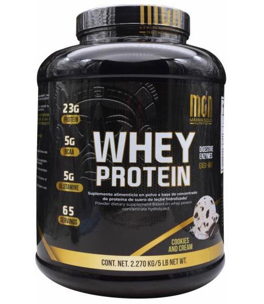 WHEY PROTEIN COOKIES AND CREAM 5 LB MGN