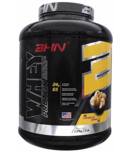 WHEY PROTEIN VAINILLA 5 LB BHN