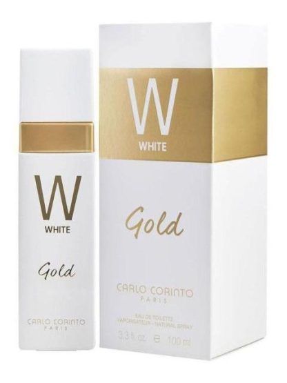 WHITE GOLD DAMA CARLO CORINTO 100 ML EDT SPRAY - Image 2