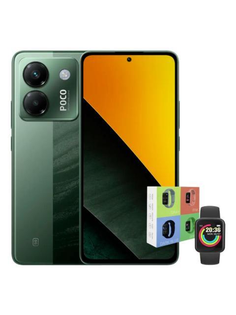 XIAOMI POCO M7 PRO 5G DUAL 256GB 8RAM GREEN + SMARTWATCH MACARON