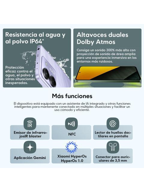 XIAOMI POCOPHONE POCO M7 PRO 5G DUAL SIM VERDE 8 GB RAM 256 GB ROM - Image 3