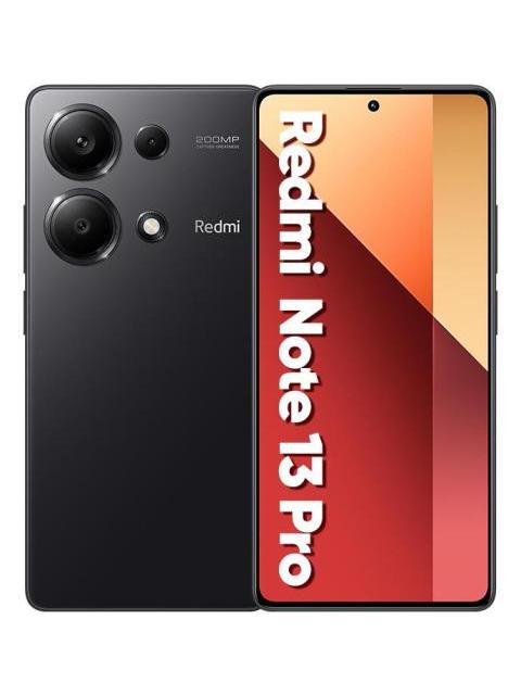 XIAOMI REDMI NOTE 13 PRO DUAL SIM 256 GB 8 GB DE RAM COLOR NEGRO